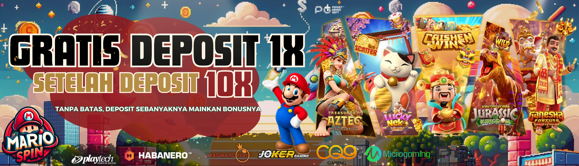 GRATIS DEPOSIT 1X SETELAH DEPOSIT 10X	